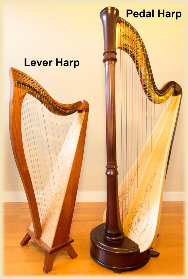 Lever Harp vs Pedal Harp